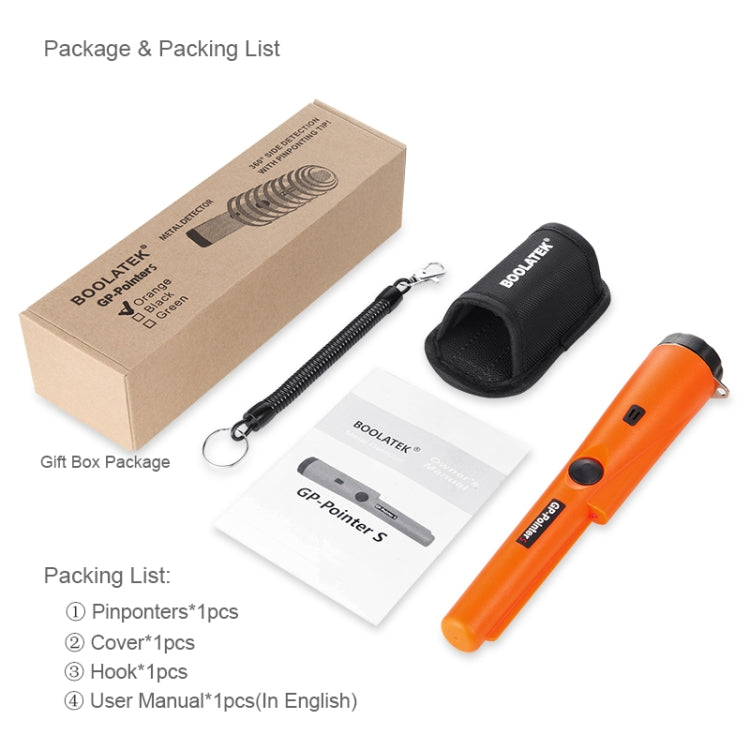 GP-Pointer S Metal Detector Gold Detector Pointer Pinpointing(Black)