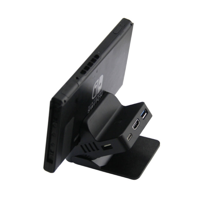 Video Projection Converter Cooling Portable Charging Base For Switch, Color of the product: Network Card