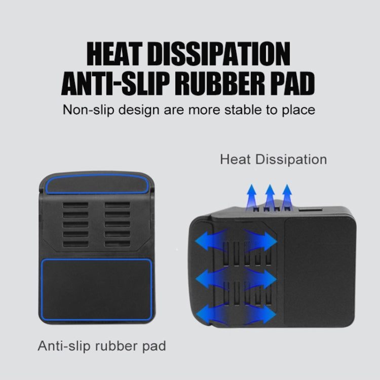 Video Projection Converter Cooling Portable Charging Base For Switch, Color of the product: Network Card