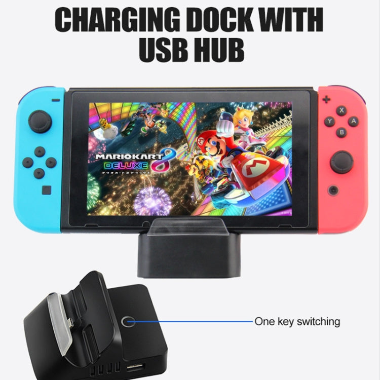 Video Projection Converter Cooling Portable Charging Base For Switch, Color of the product: Network Card