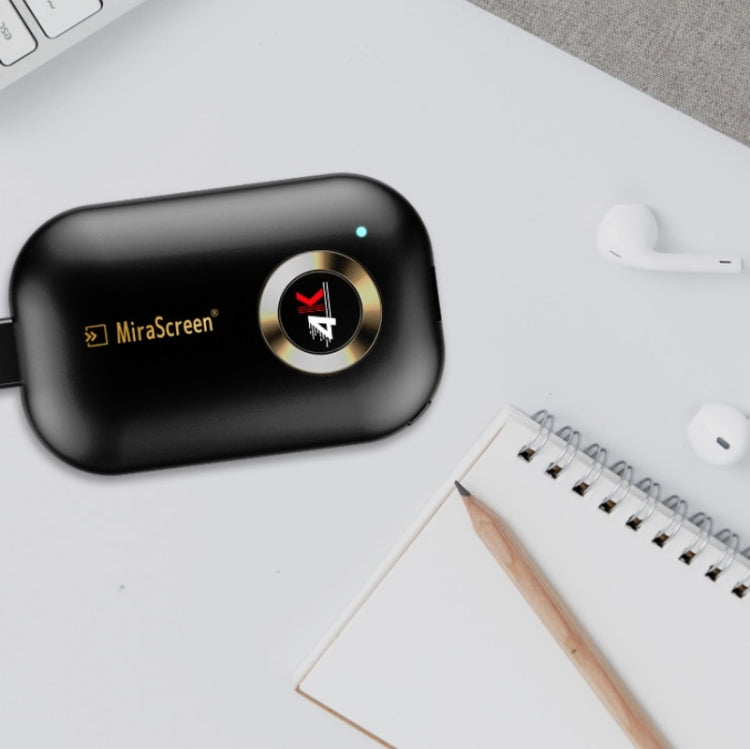 Mirascreen G9 Wireless HDMI Multi-Screen Interaction HD 4K On-Screen Device, Style:2.4G (Single Core 1080P)