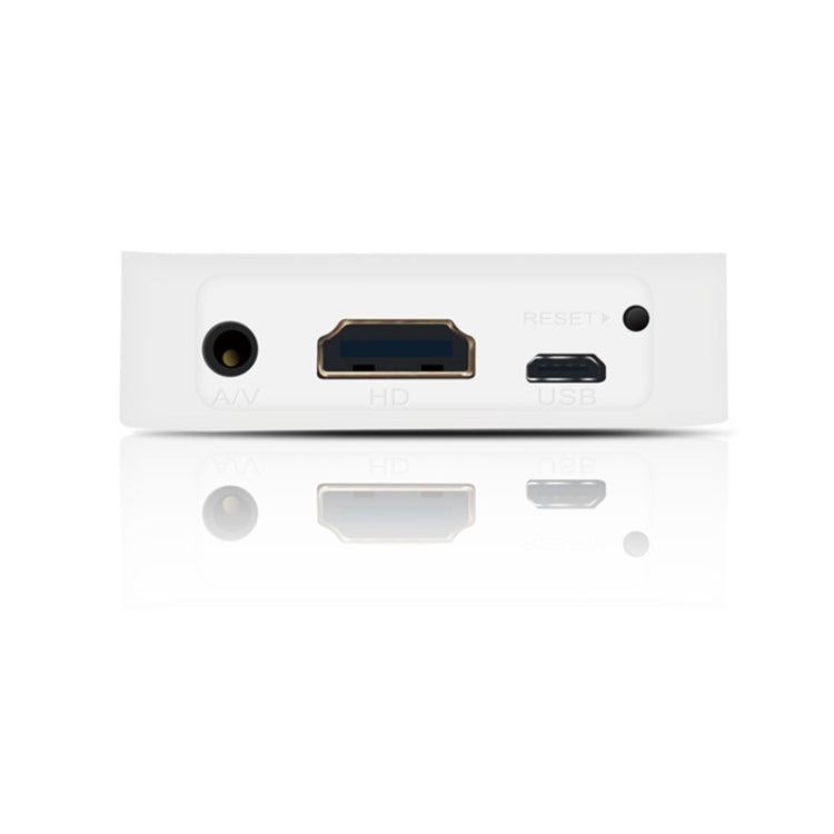 MiraScreen Car Multimedia Display Device Dongle Audio Video Miracast WiFi Mirror Box, Support Android and iOS, AV and HDTV Ports
