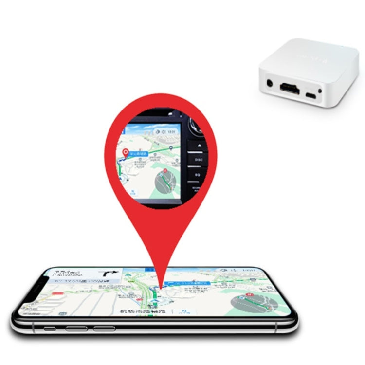 MiraScreen Car Multimedia Display Device Dongle Audio Video Miracast WiFi Mirror Box, Support Android and iOS, AV and HDTV Ports