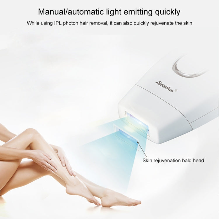 Aimanfun 100000 Flash Professional IPL Epilator Laser Hair Removal Women Painless Threading Hair Remover Machine(UK Plug)