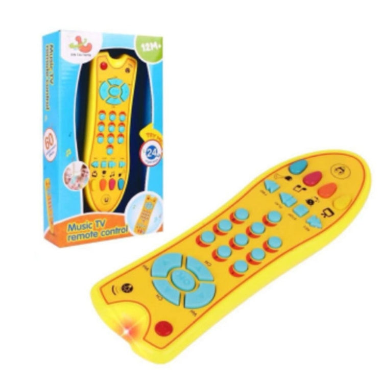 Baby Toys Music Mobile Phone TV Remote Control Early Educational Toys Electric Numbers Remote Learning Machine(Pink)