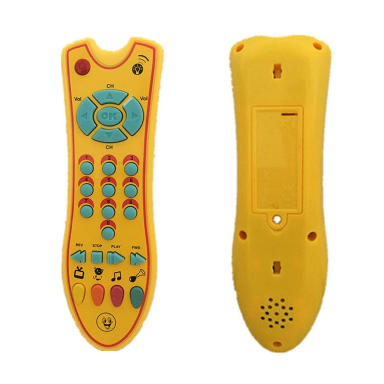 Baby Toys Music Mobile Phone TV Remote Control Early Educational Toys Electric Numbers Remote Learning Machine(Pink)