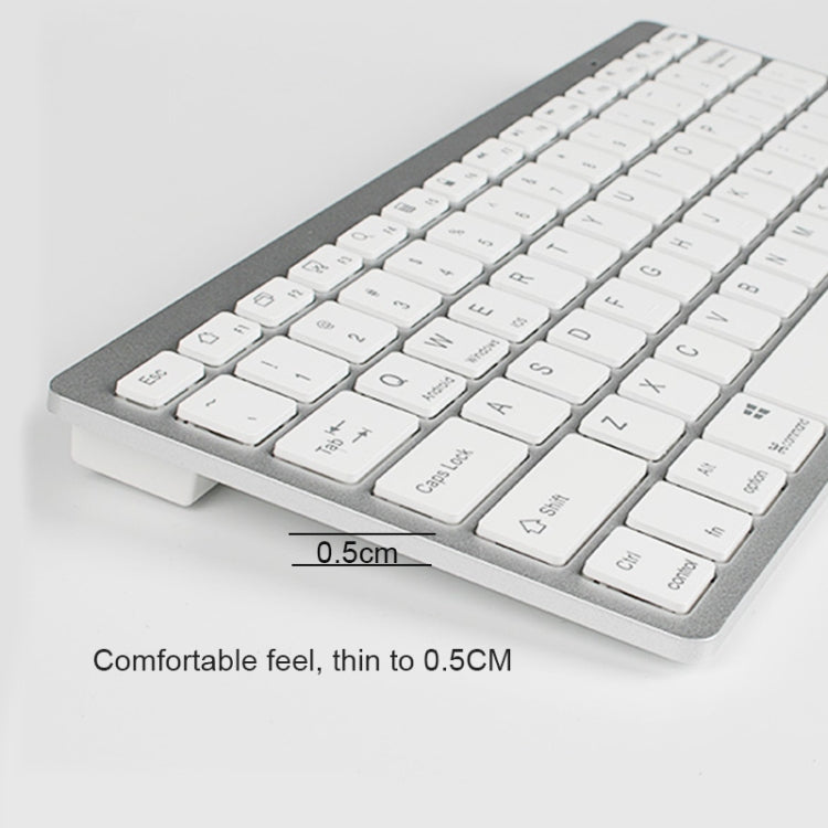 X5 Ultra-thin Mini Wireless Bluetooth Keyboard, Support Win / Android / IOS System, Keyboard