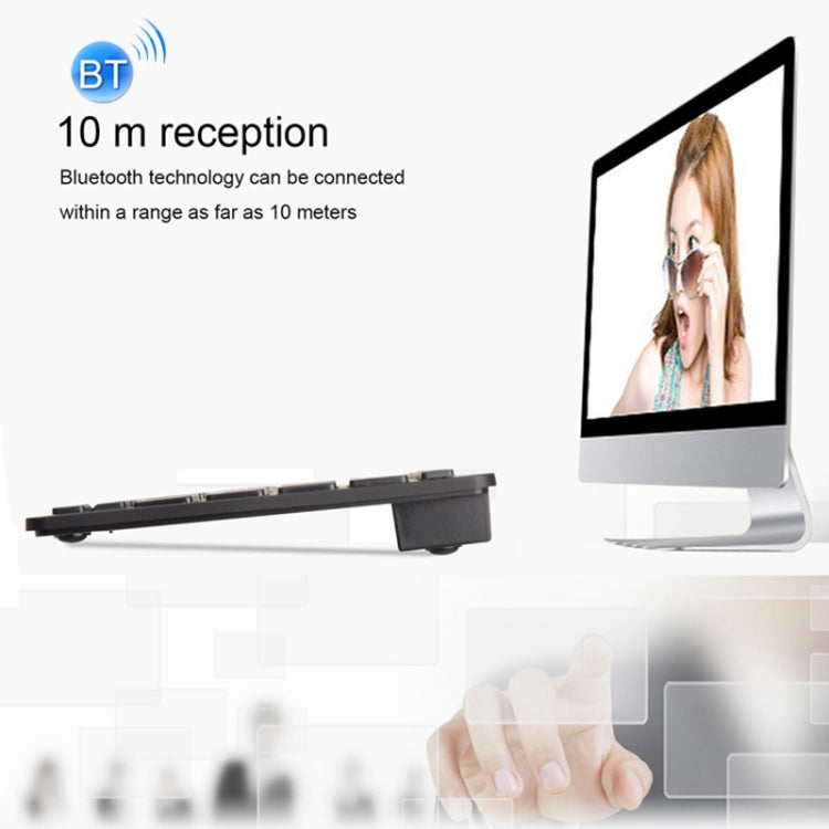 X5 Ultra-Thin Mini Wireless Keyboard + Wireless Mouse Set, Support Win / Android / IOS System, Keyboard + Wireless Mouse