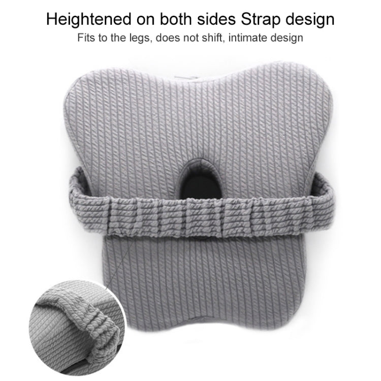 Memory Foam Pregnant Woman Leg Pads Adult Knee Beauty Leg Memory Pillow(Light Powder)