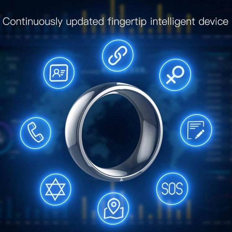 JAKCOM R4 Smart Ring Multifunctional Lord Of The Rings, Size: 66mm for Apple & Android(Number 11)