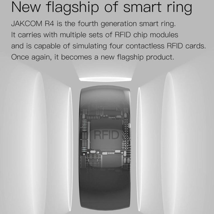 JAKCOM R4 Smart Ring Multifunctional Lord Of The Rings, Size: 66mm for Apple & Android(Number 11)