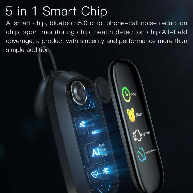 JAKCOM B6 Smart Phone Bracelet, Support Blood Pressure Monitoring / Blood Oxygen Monitoring / Heart Rate Monitoring / Sleep Monitoring / NFC Cloud Service(Gold)
