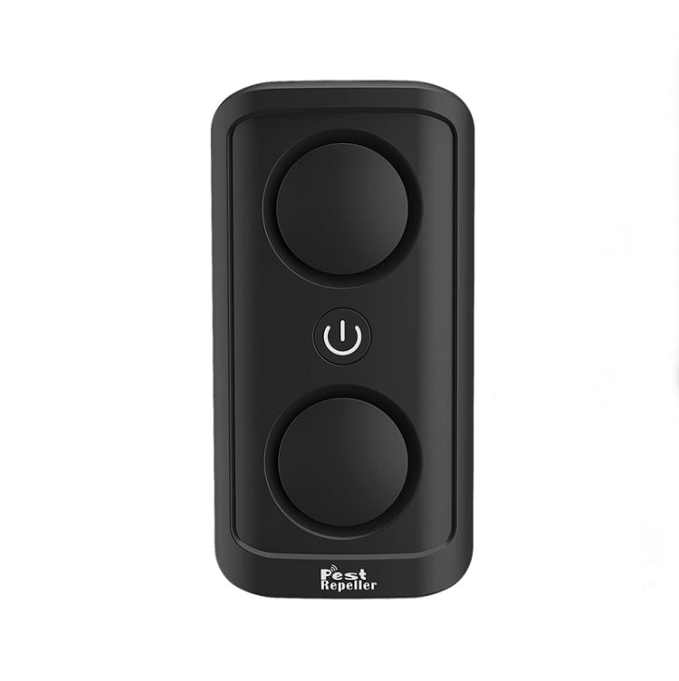 BG302 Dual-Speaker Intelligent Frequency Conversion Mosquito Repellent Ultrasonic Insect Repellent, Product specifications:  EU Plug 220V(Black)