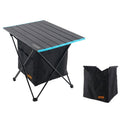 CLS Outdoor Folding Picnic Table Storage Hanging Bag Portable Invisible Pocket Storage Hanging Pocket,Style: Table Medium + Large Pocket