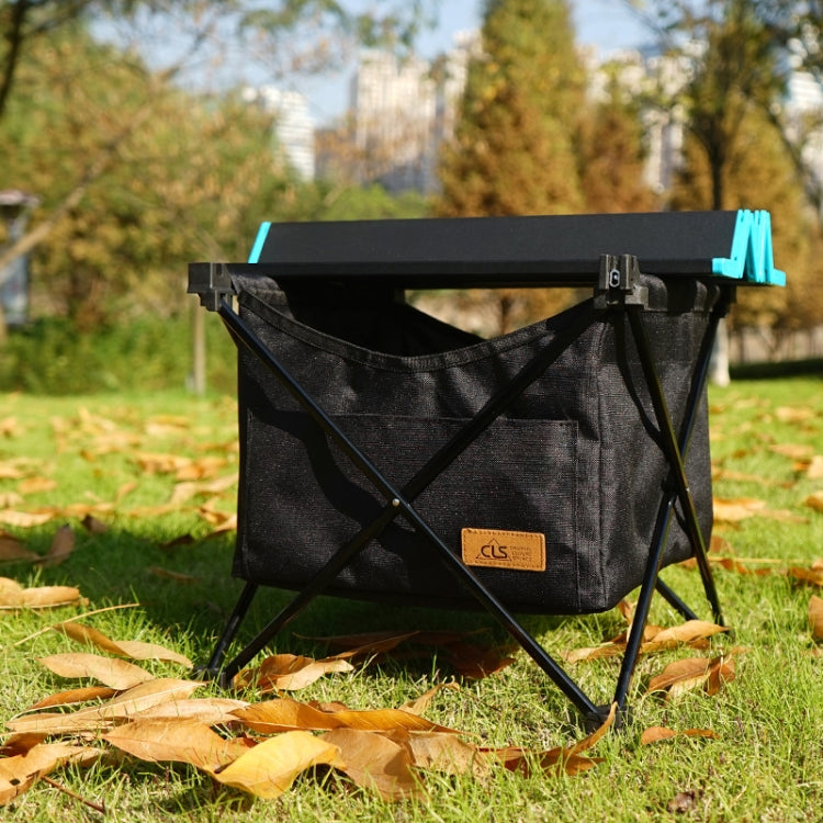 CLS Outdoor Folding Picnic Table Storage Hanging Bag Portable Invisible Pocket Storage Hanging Pocket,Style: Table Medium + Large Pocket