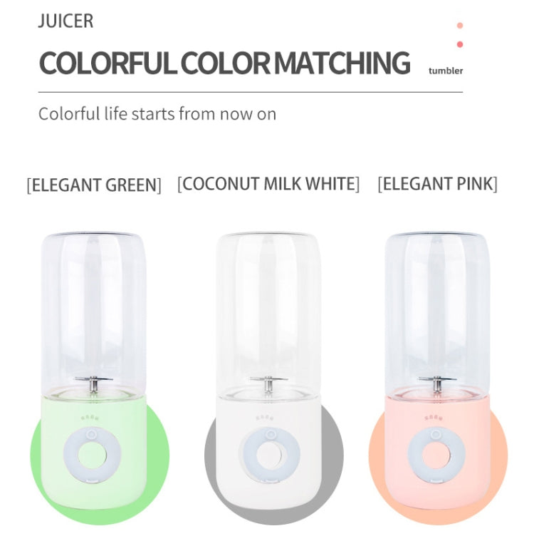 Mini Portable Usb Juice Machine  Multi-Function Electric Charging Household Juicer(Pink)