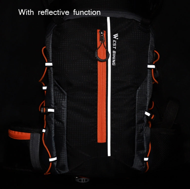 WEST BIKING Mountain Bike Riding Backpack Outdoor Lightweight Travel Bag(Green)