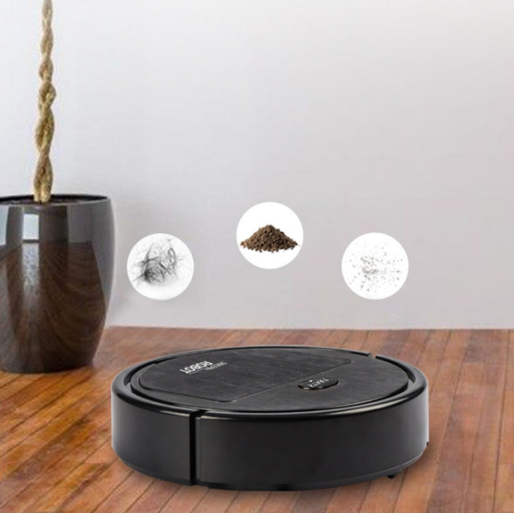 Household Automatic Smart Charging Sweeping Robot, Specification: Black
