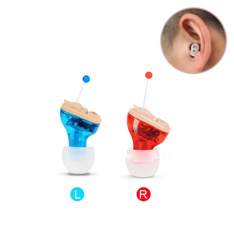 ZDC-901A Hearing Aid Sound Amplifier Digital Smart Denoising Hearing Aid(Red)