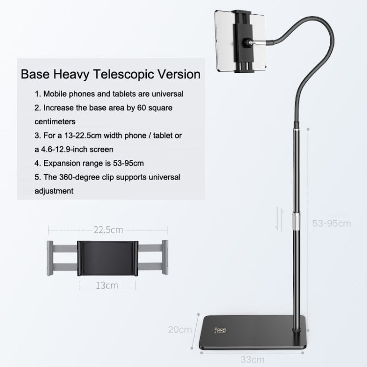 SSKY L6 Bedside Sofa Live Landing Phone Tablet Computer Bracket, Style:, L6 Experience Version (White), L6 Experience Version (Black), L6 Base Heavy Telescopic Version (White), L6 Phone Version (White), L6 Phone Version (Black)                         ...