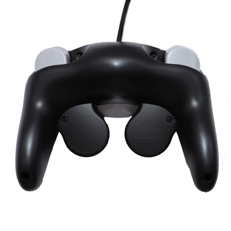 2 PCS Single Point Vibrating Controller Wired Game Controller For Nintendo NGC / Wii, Product color: White