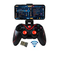 S6 Wireless Bluetooth Game Controller Handle With Bracket & Receiver For Android / IOS / PC, S6 With Bracket & Receiver