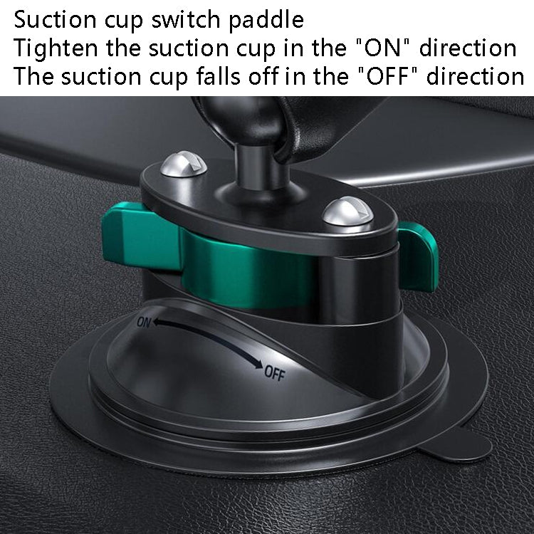 Bus Truck Mobile Phone Bracket Suction Cup Car Mobile Phone Bracket, Folding Flat Back Clip