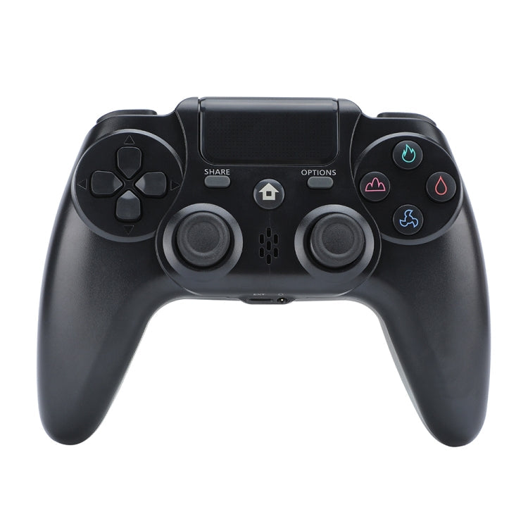 ZR486 Wireless Game Controller For PS4, Product color: Black