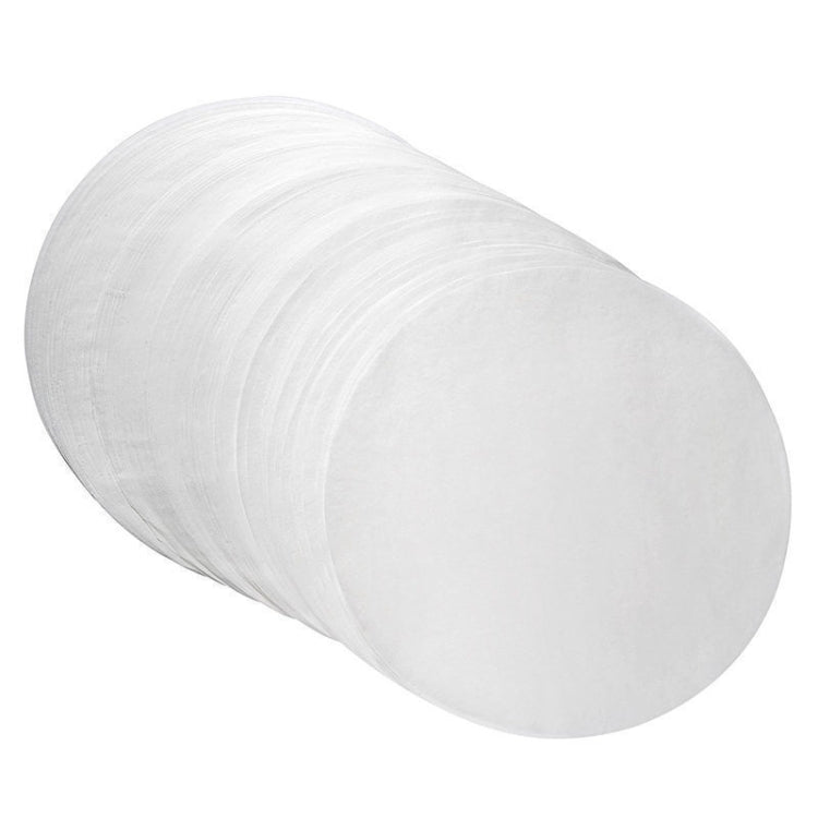 200pcs /Pack Double-Sided Silicone Oil Baking Paper Cake Biscuit Pizza Tray Non-Stick Greaseproof Paper, Diameter 11cm, Diameter 12cm