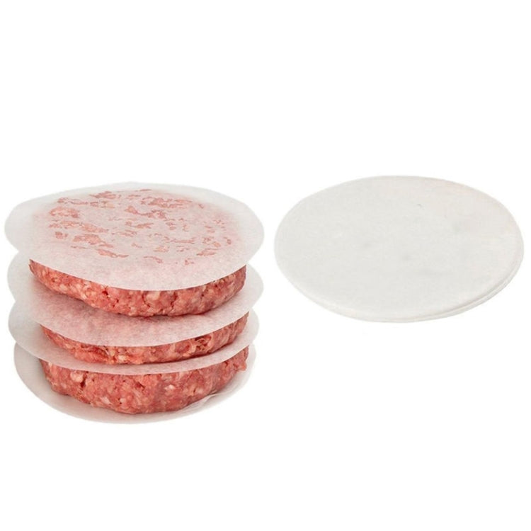200pcs /Pack Double-Sided Silicone Oil Baking Paper Cake Biscuit Pizza Tray Non-Stick Greaseproof Paper, Diameter 11cm, Diameter 12cm
