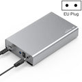 Blueendless U35Q 3.5 Inch Full Metal Mobile Hard Disk Box Type-C/Usb3.0 SATA Serial Desktop PC External Hard Disk Box EU Plug (TYPE-C)