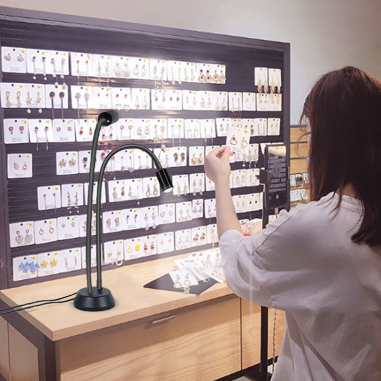 LED Jewelry Photo Spotlights Table Lamps Take Wenwan Diamond Jadeite Jade Live Lights Fill Light Spotlight Can Be Adjusted,Style:  Single Head Basic Version