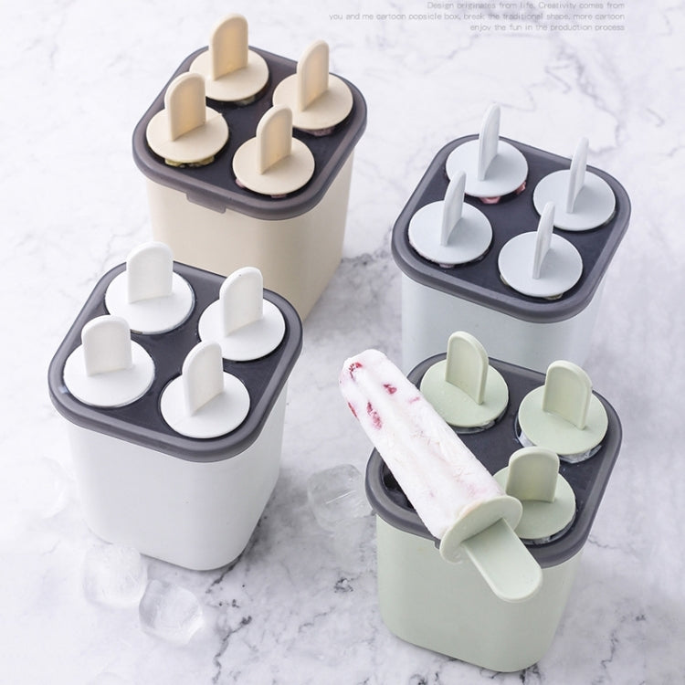 Summer DIY Creative Popsicle Ice Cream Mould Ice Box(Blue)