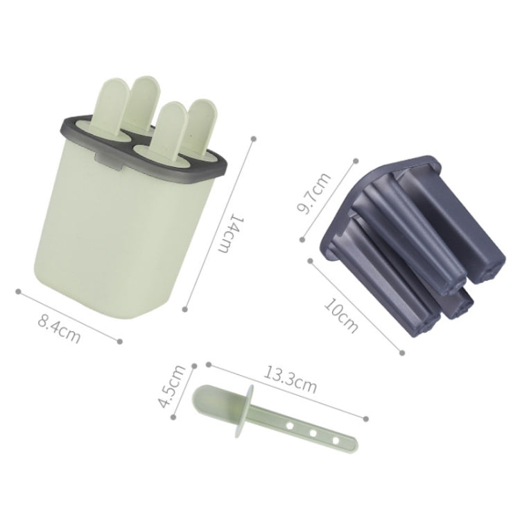 Summer DIY Creative Popsicle Ice Cream Mould Ice Box(Blue)