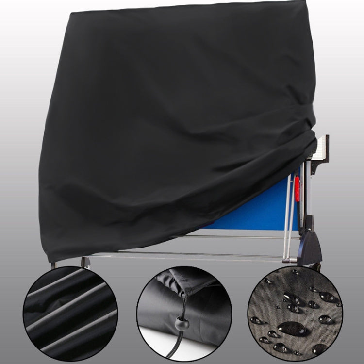 Outdoor Waterproof And Dustproof Table Tennis Table Cover, 165x70x185cm