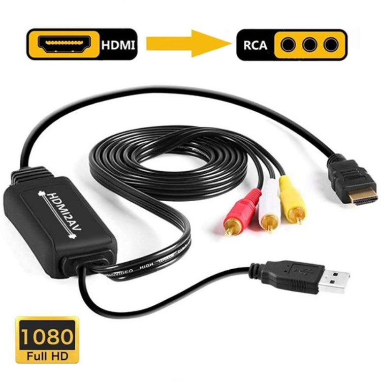 RL-HTAL1 HDMI to AV Converter Specification： Male to Male Confinement + HDMI Converter