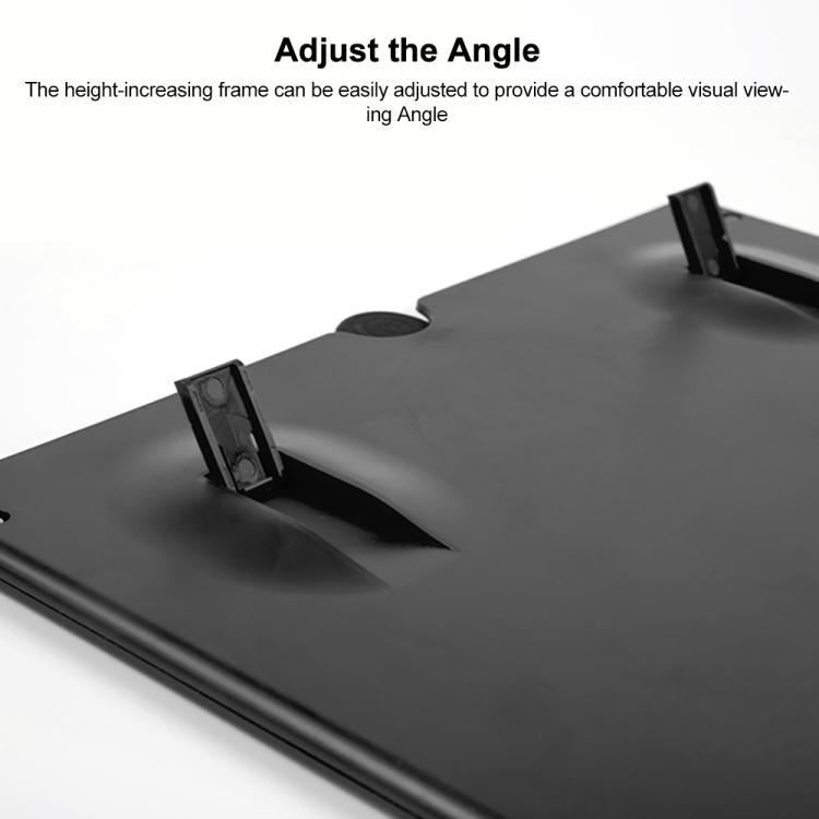 16 inch Mobile Phone Screen Magnifier With Pull-Out 3D Eye Protection High-Definition Magnifying Glass Holder, Black, White