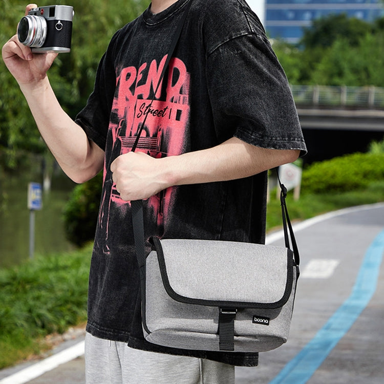 Baona BN-H013 Camera Shoulder Bag SLR Lens Storage Handbag, BN-H013 (Gray), BN-H013 (Black)