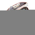 Angoo Large Capacity Pencil Case Cute Canvas Stationery Bag, Black White In The Palm
