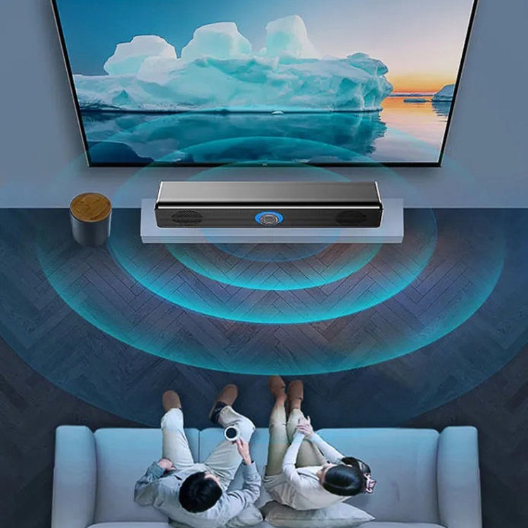 LeerFel Long Computer Wired Speaker Heavy Wellness Computer Multimedia Audio, Specification: 350TS (with Bluetooth)