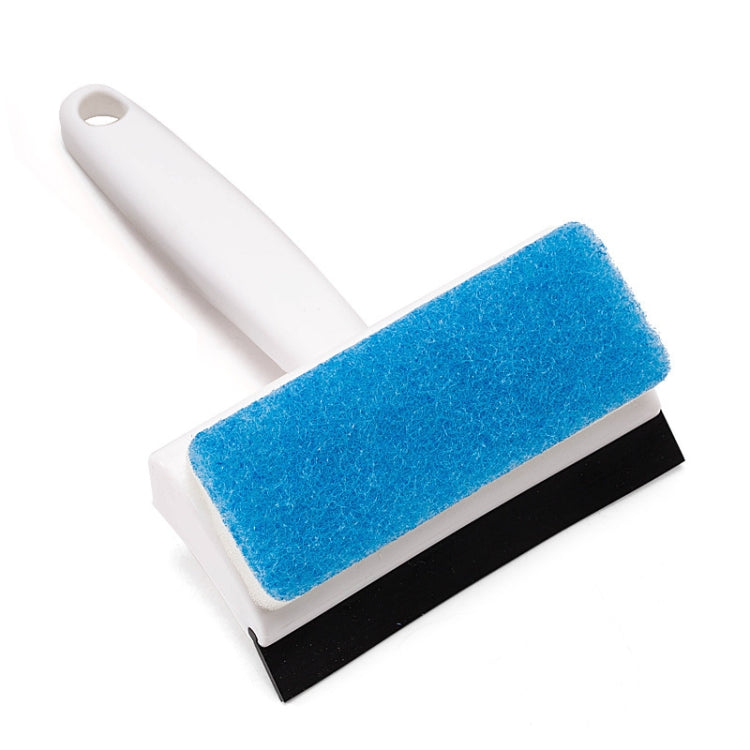 Bathroom Wall Cleaning Brush Household Window Glass Mirror Wiper(White)