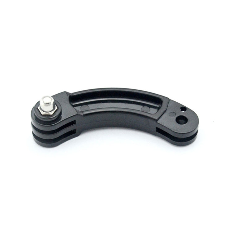 3 PCS 7.5cm Helmet Extension Arm Self Photo Mount For DJI, Insta360, GoPro and Other Action Cameras