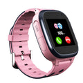A111-Z1 Children Smart Positioning Plug-In Cartoon Call For Help Multi-Function Watch Phone, Pink, Blue