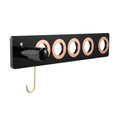 JD01 Punch-Free Hange Acrylic Hair Dryer Storage Bracket For Dyson Hair Dryer(Black)