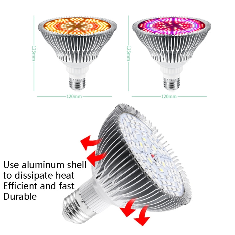 E27150W 200 Lamp Beads LED Plant Growth Lamp Plant Fill Light(Full-Spectral)