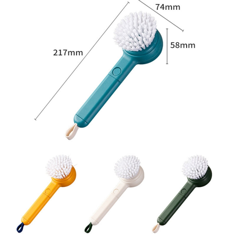 Multifunctional Fruit And Vegetable Cleaning Brush(Yellow)