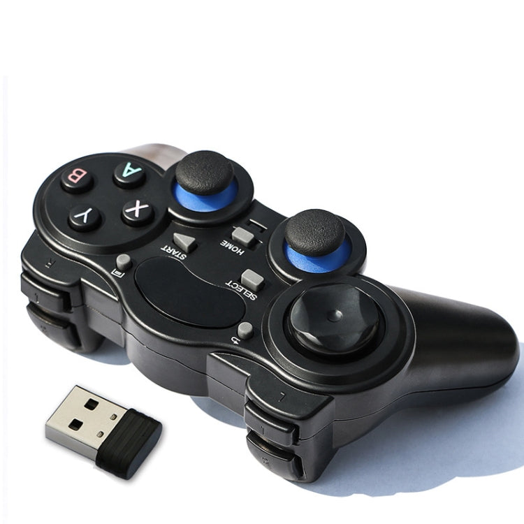 2.4G Wireless Singles Gamepad For PC / PS3 / PC360 / Android TV Phones, Configure: USB Receiver  Android Receiver  Type-C