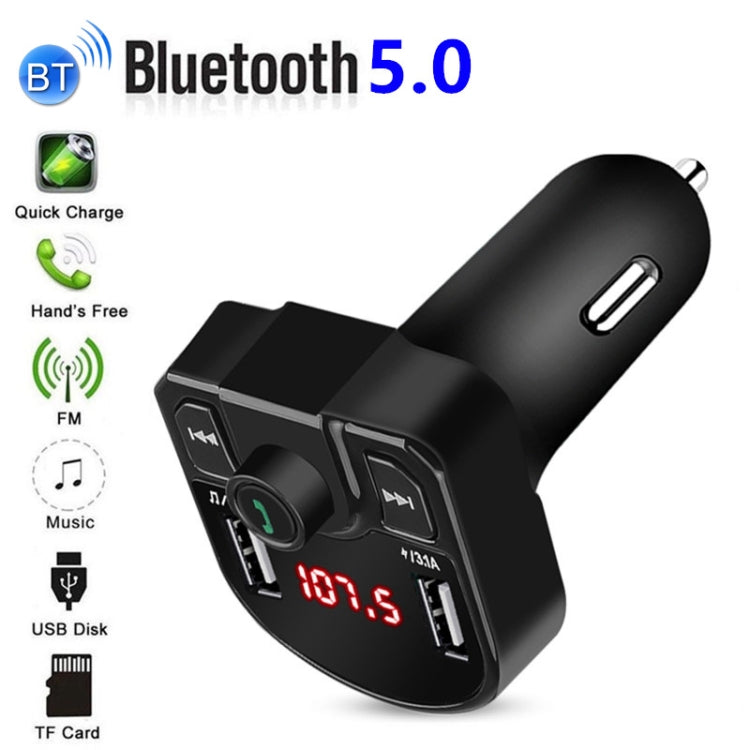 M9 Car Bluetooth MP3 Dual USB Car Charger, M9