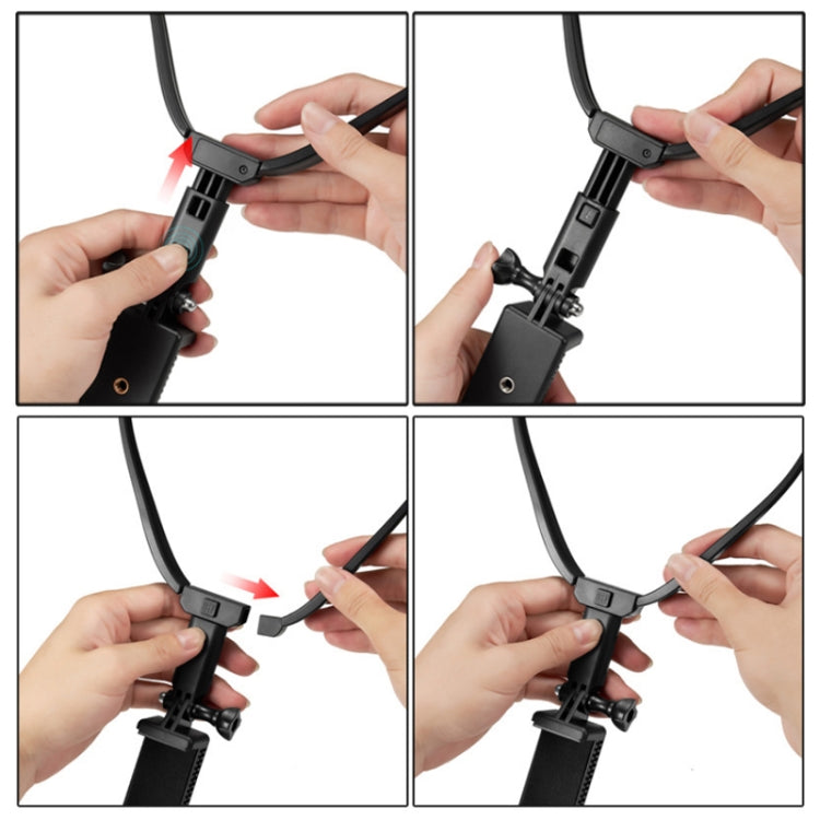 Action Camera Neck-hanging Bracket(Black)