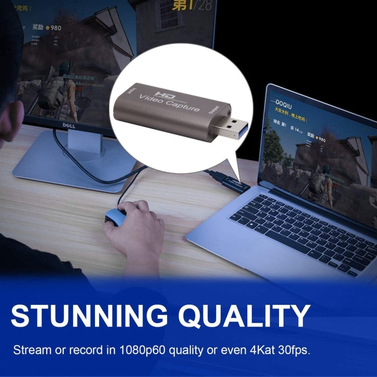 CJK013 Video Capture Card Live Recording Box Video Capture Adapter